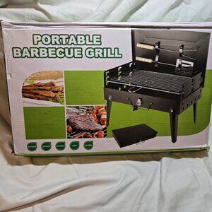 Compact Charcoal Grill Set - New! Never Opened!